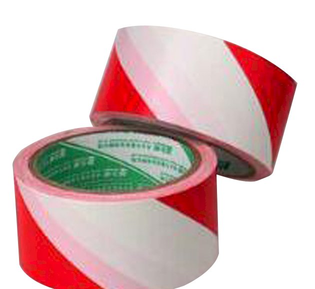 Signal tape red white
